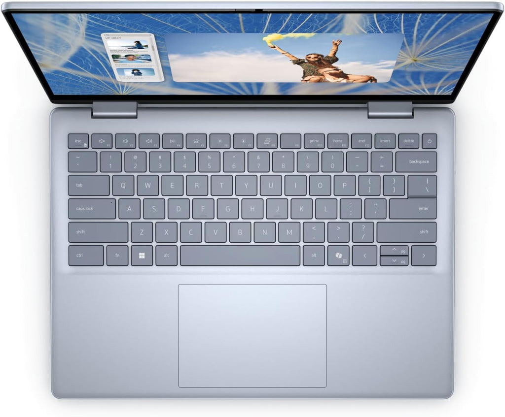 Dell Inspiron 14 7440 2-in-1 Laptop, 14' FHD+ Touchscreen, Intel Core 7 150U(> i7-1355U), 32GB DDR5 RAM, 1TB SSD, Backlit KB, FP Reader, Type-C, FHD Webcam, Win 11 Pro, Ice Blue