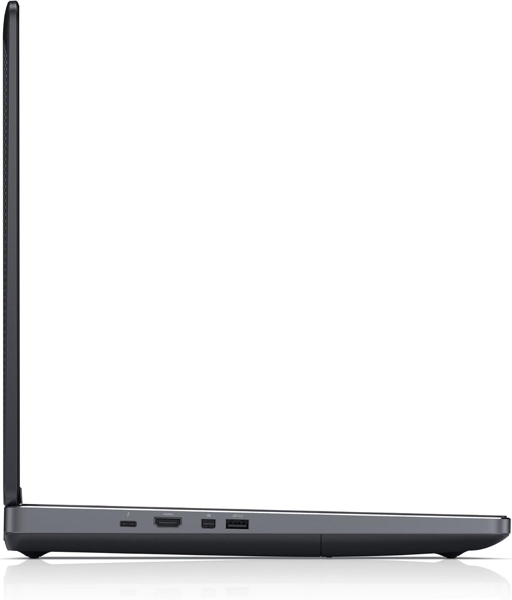 Dell Precision 7720 7720 Laptop (Windows 10 Pro, Intel i7-6820HQ, 17.3' LCD Screen, Storage: 500 GB, RAM: 8 GB) Black