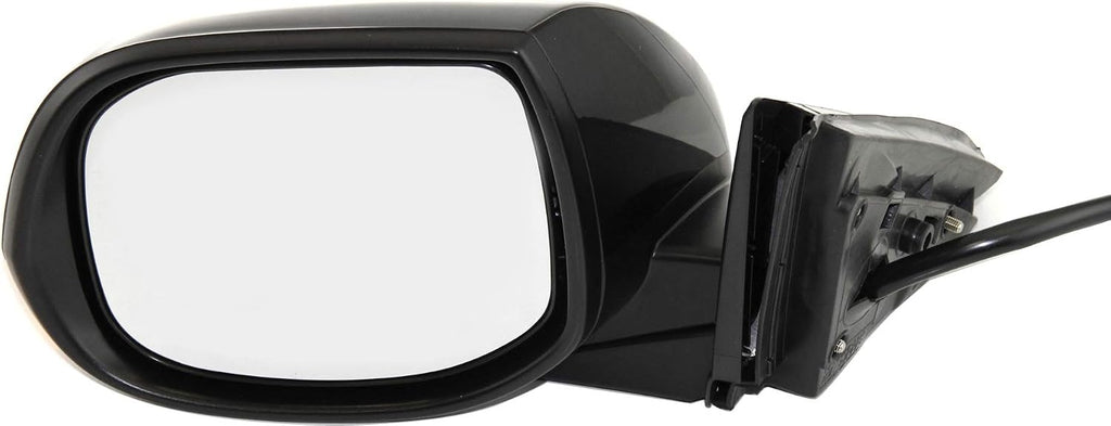Kool Vue Driver Side Power Heated Mirror for Acura TSX 2009-2014 With Signal Light; Without Memory Paintable Sedan