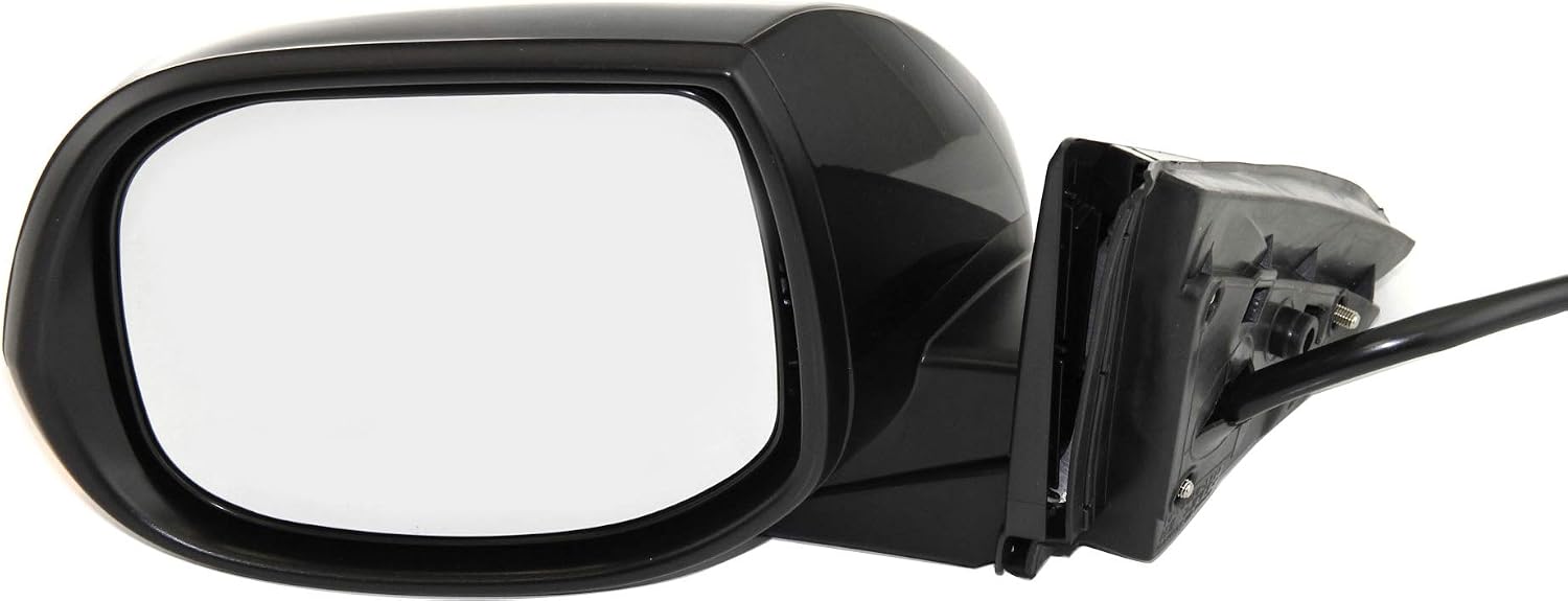 Kool Vue Driver Side Power Heated Mirror for Acura TSX 2009-2014 With Signal Light; Without Memory Paintable Sedan