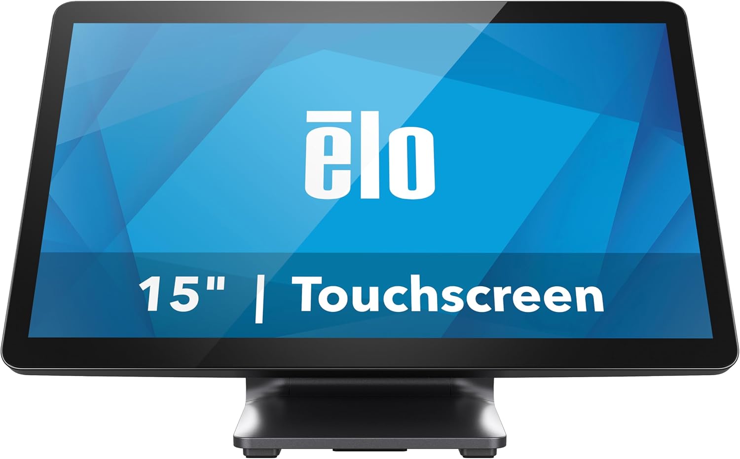 Elo 1504L - 15' Touchscreen Monitor with Anti-Glare Glass - TouchPro PCAP 10 Touch, 1920 x 1080, with Stand, Black