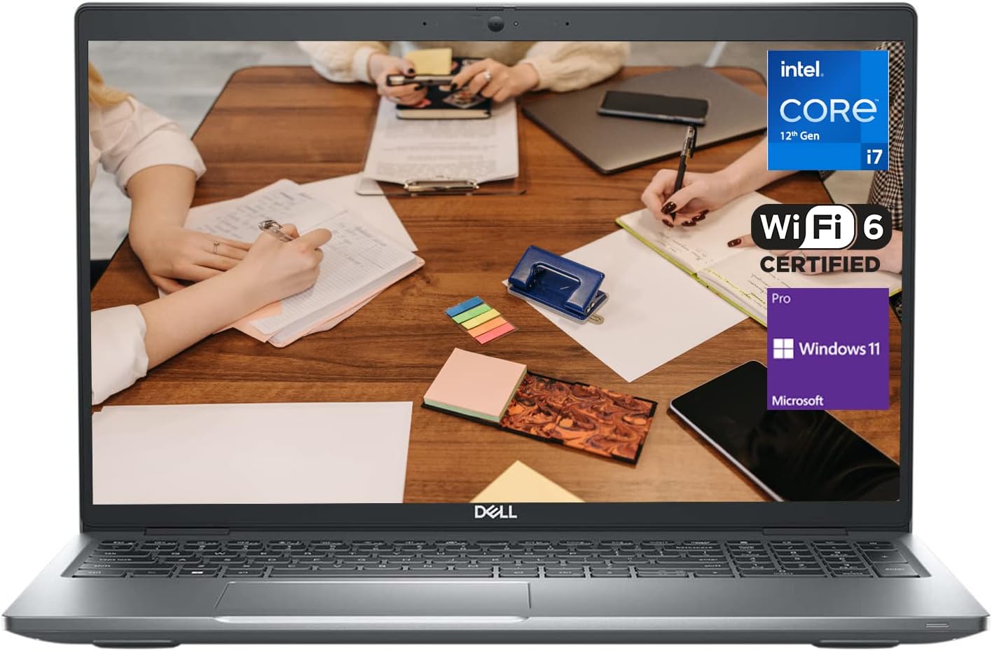 Dell Latitude 5530 Business Laptop, 15.6' FHD Display, Intel Core i7-1255U Processor, 32GB RAM, 1TB SSD, Webcam, HDMI, RJ45, Memory Card Reader, Backlit Keyboard, Wi-Fi 6, Windows 11 Pro