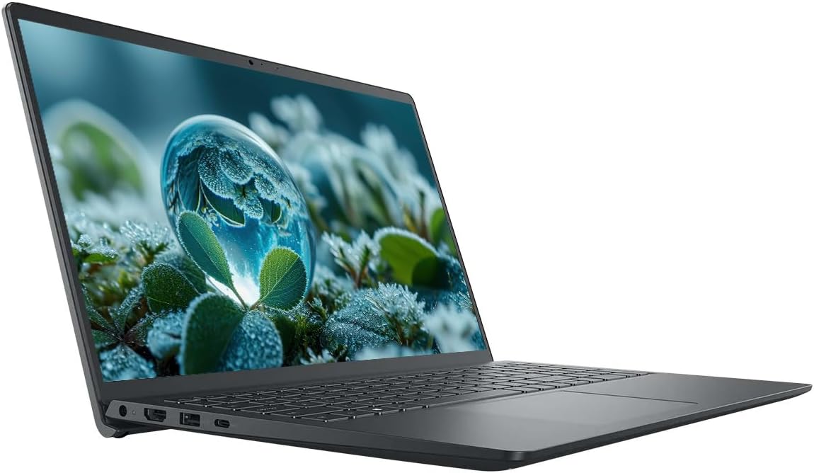 Dell 15.6' FHD Touchscreen Business Laptop Computer, Intel 10-Core i7-1355U Processor, Windows 11 Laptop 16GB RAM 256GB SSD, AI Copilot Ready, Numeric Keypad, Carbon Black