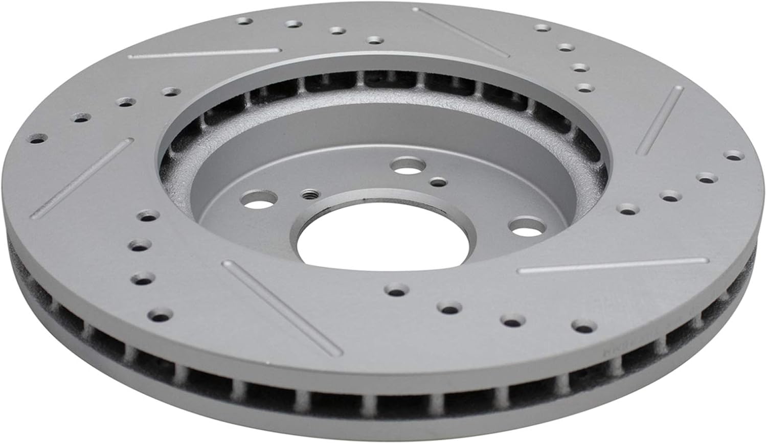 TRQ Performance Front and Rear Brake Rotor Set G Coated Drilled and Slotted Vented Solid Compatible with 2005-2010 Honda Odyssey
