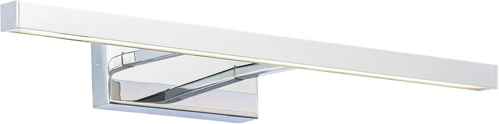 Parallax 18in LED Up or Down Bathroom Vanity or Wall Light 3-CCT 2700K-3000K-3500K Set to 2700K in Chrome