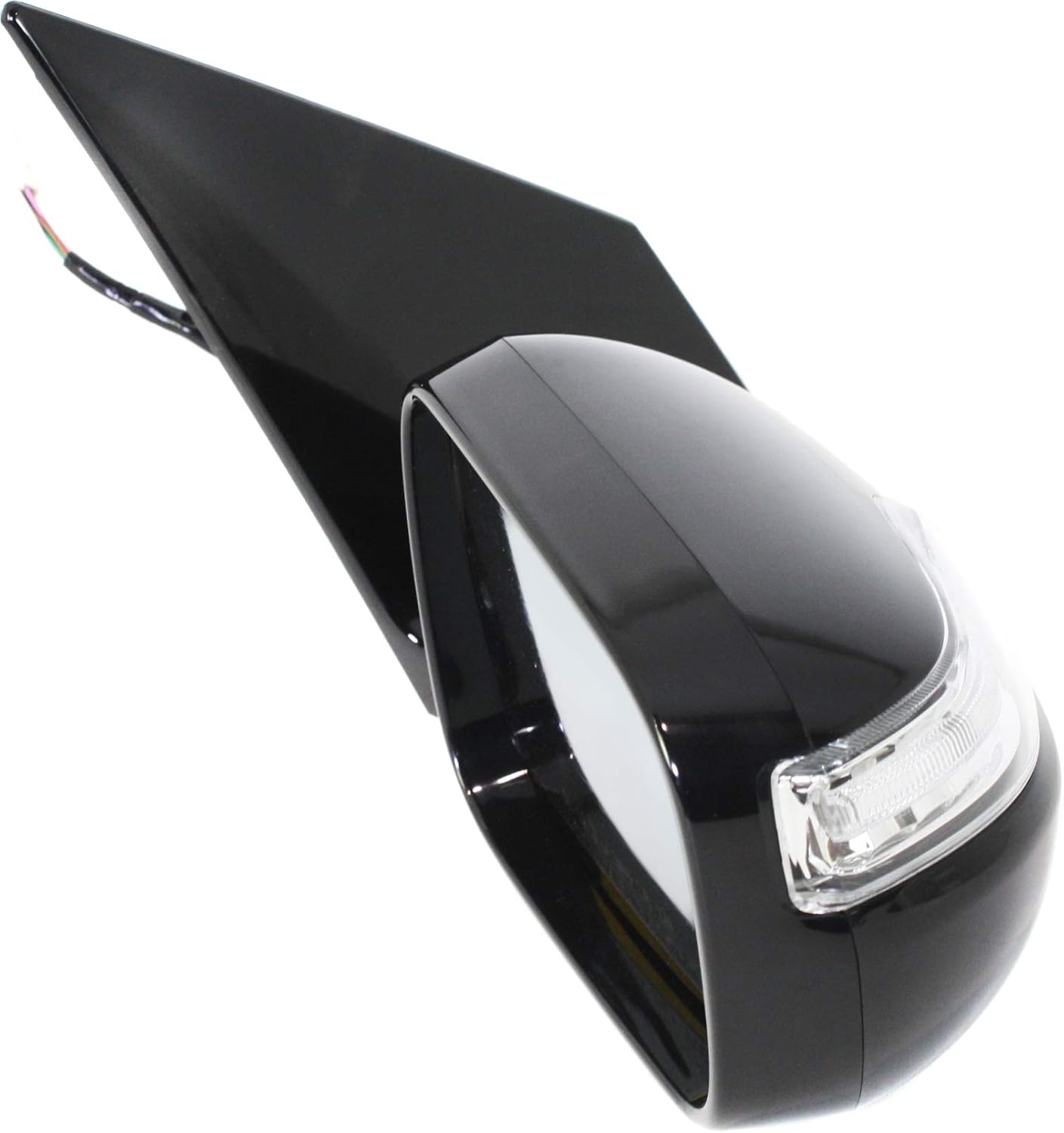 Kool Vue Passenger Side Power Heated Mirror for Acura MDX 2007-2009 With Signal Light & Memory Paintable For Models Without Power Liftgate
