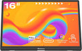 Touch Screen Portable 16 Inch Full HD 1920 x 1200P HDMI USB Type-C Touchscreen Monitor HDR Eye Care, 300cd/, Plug&Play, Portable for Laptop/PC/PS4/Xbox/Phone/Ras Pi