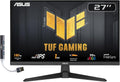ASUS TUF Gaming 27' 1080P FHD IPS Monitor with 1ms Response Time, 180Hz, Anti Glare, Flicker Free, VESA Mount, Built-in Speakers, Displayport, HDMI & Dockztorm USB Port Expander, Black (VG279Q3A)