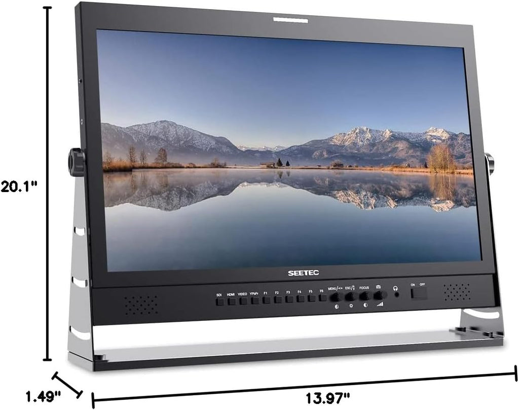 P215-9HSD-192 21.5 Inch Broadcast Production LCD Monitor 3G SDI 4K HDMI Input and Output IPS Full HD 1920x1080