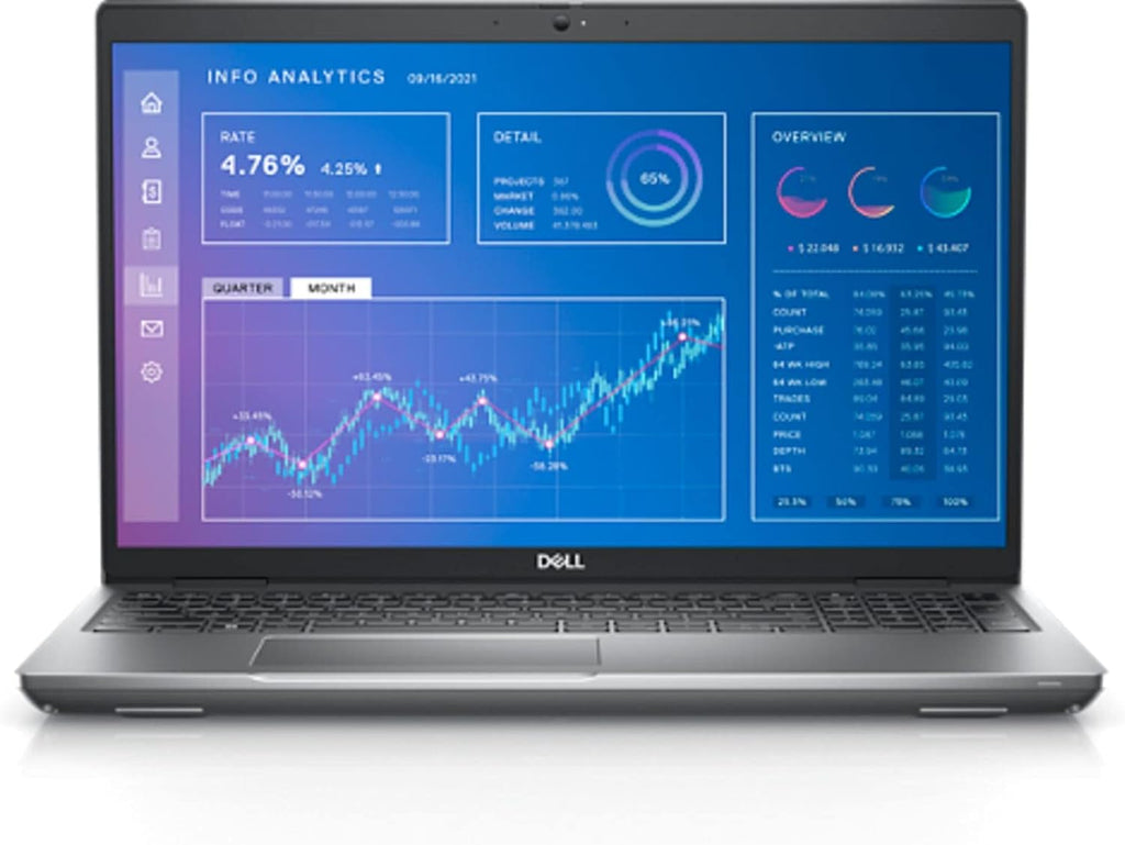 Dell Precision 3571 Workstation Laptop (2022) | 15.6' 1920x1080 FHD | Core i7-12700H - 1TB SSD Hard Drive - 32GB RAM - Nvidia RTX A1000 | 14 cores @ 4.7 GHz - 4GB GDDR6 Win 11 Pro Silver (Renewed)