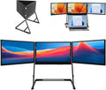 15.6' Laptop Screen Extender, Includes Power Bank, Fhd 1080p IPS Triple Laptop Monitor Extender for 13-17' Laptops, with HDMI/USB-C/Type-C, Compatible with Windows, Mac