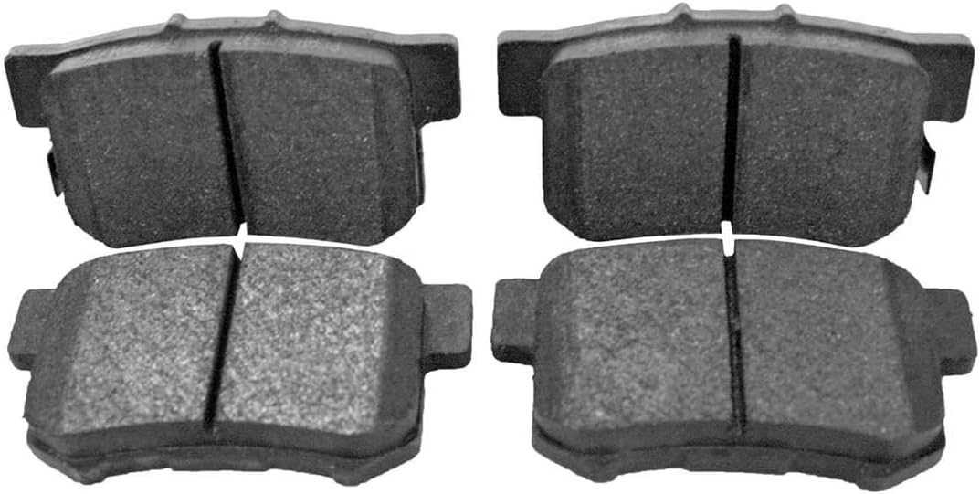 AutoShack Front & Rear Brake Rotors & Ceramic Pads for Honda, Accord 2003-2007, FWD L4 2.4L V6 3.0L