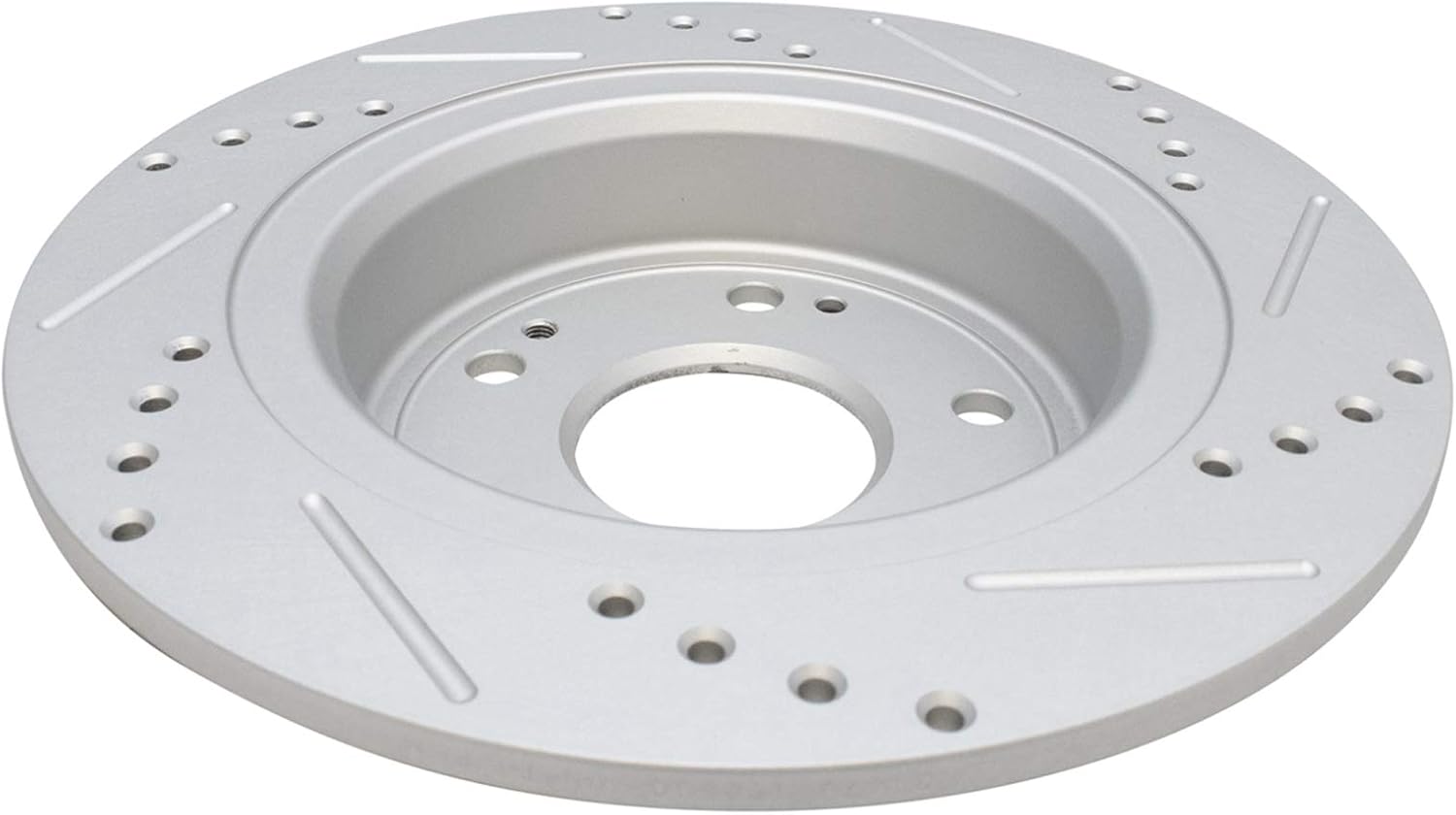 TRQ Performance Front and Rear Brake Rotor Set G Coated Drilled and Slotted Compatible with 2005-2017 Honda Accord