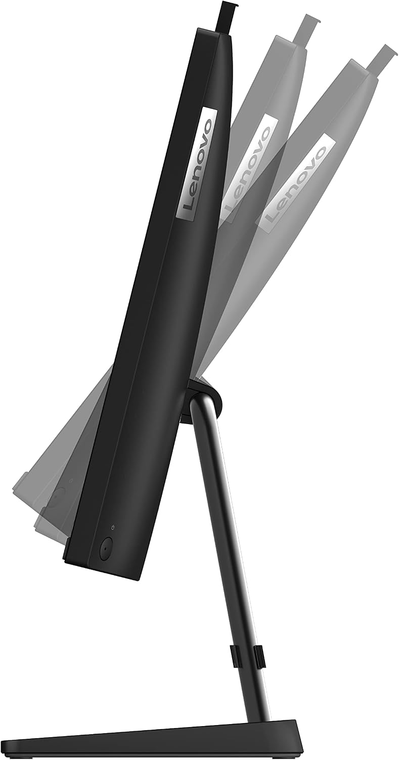 Lenovo IdeaCentre AIO 3i - 2022 - All-in-One Desktop - 27' FHD Touch Display - 5MP Camera - Windows 11 Home - 8GB Memory - 512GB Storage - Intel Core i5-1240P - Black - Mouse & Keyboard Included