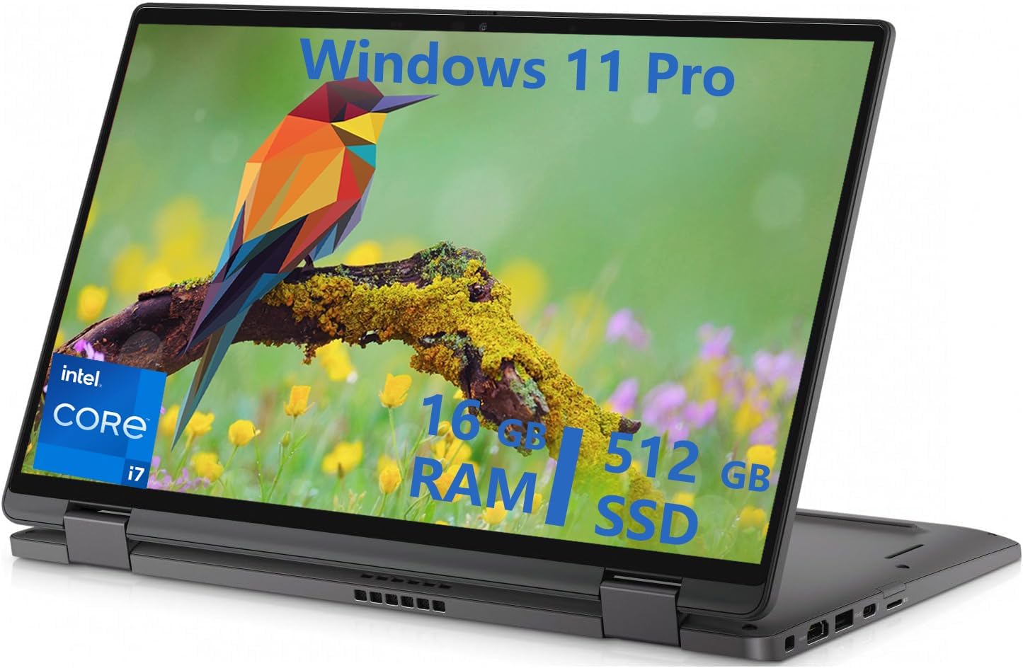 Dell Latitude 7420 2-in-1 Business Laptop, 14' FHD Touchscreen, Core i7-1165G7, 16GB RAM, 512GB SSD, Backlit Keyboard, Windows 11 Pro (Renewed)