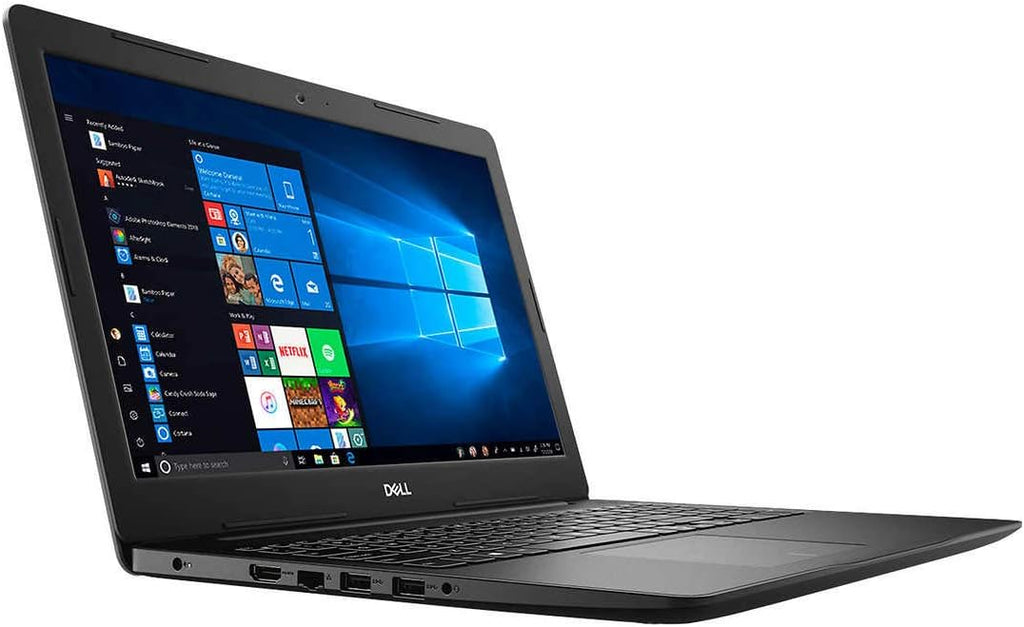 2021 Dell Inspiron 15 3593 Laptop 10th Gen Intel Quad Core i5-1035G1 Turbo to 3.60 GHz 15.6'' inch 16GB DDR4 RAM 512GB SSD Wireless-AC HDMI Bluetooth Webcam MaxxAudio Pro Windows 10 Black Aloha Bundle