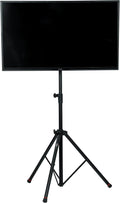 Gator Frameworks Deluxe Adjustable Tripod LCD/LED TV Monitor Stand with Lift Piston, Fits Screens up to 48' (GFW-AV-LCD-2)