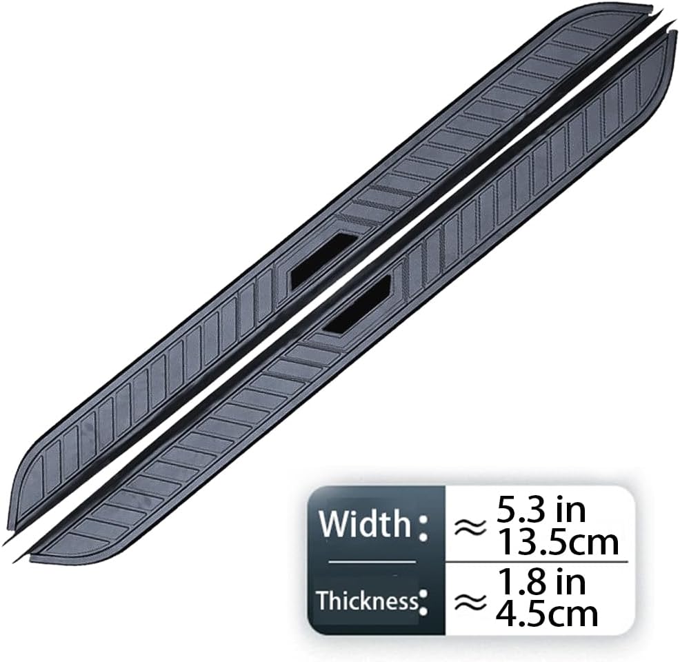 2pcs Running Board Side Step fit for Toyota Corolla Cross 2022-2026 NerfBar Aluminium Pedal Automotive Exterior Accessories (with Brackets)