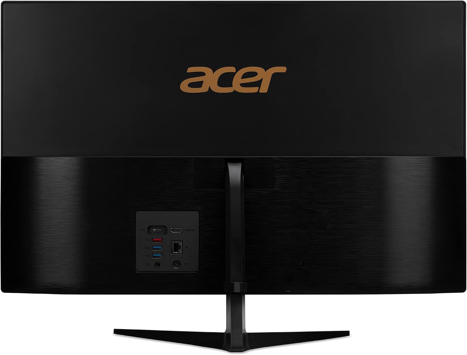 acer Aspire C27-1700-UA91 AIO Desktop | 27' Full HD IPS Display | 12th Gen Intel Core i5-1235U | Intel Iris Xe Graphics | 16GB DDR4 | 512GB NVMe M.2 SSD | Wi-Fi 6 | Copilot Enabled | Windows 11 Home
