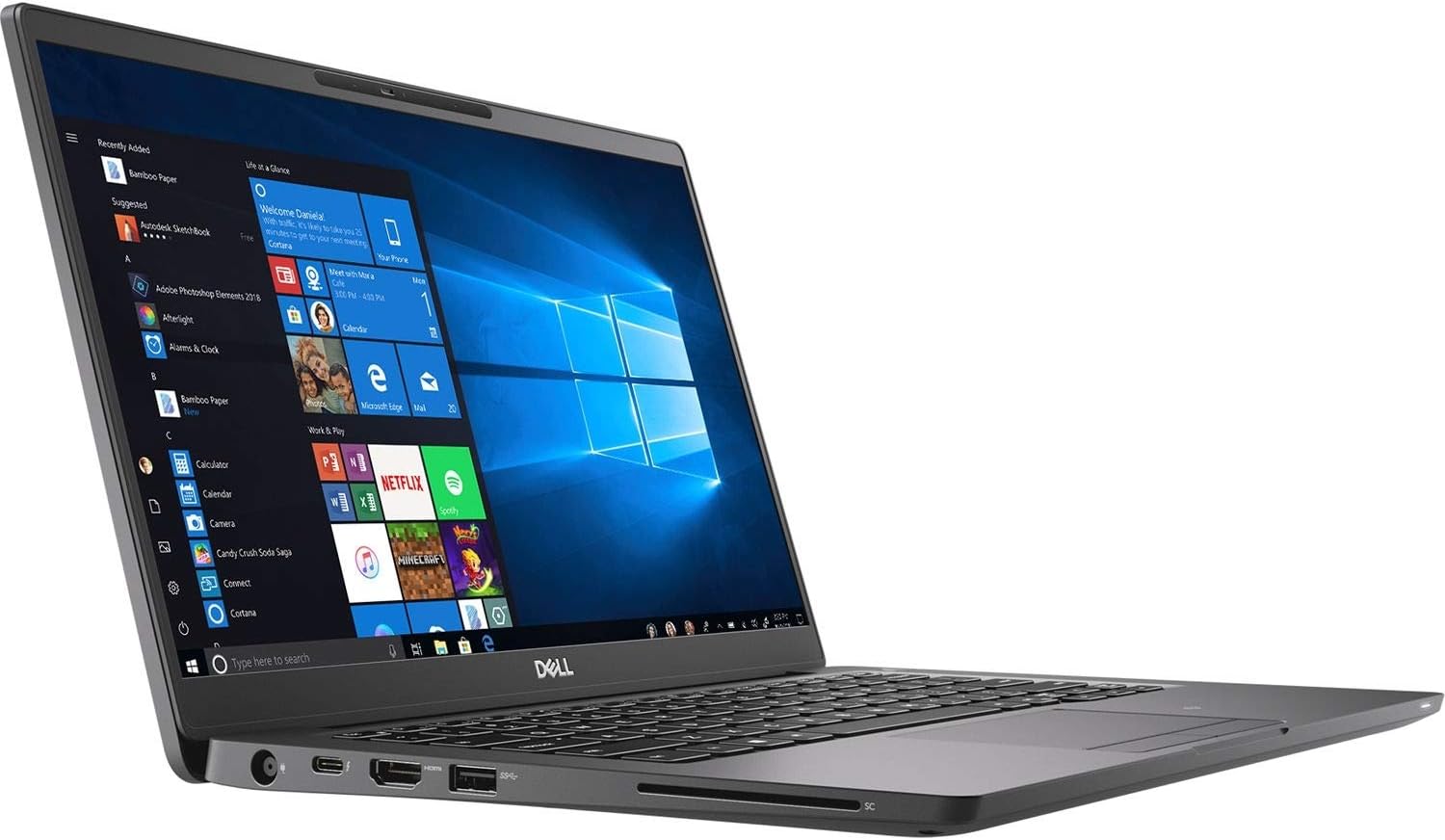 Dell Latitude 7400 Intel Core i7-8665U X4 4.8GHz 16GB 1TB SSD 14', Black (Renewed)