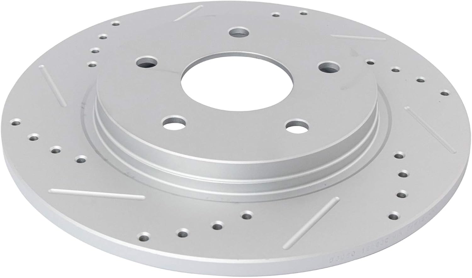 TRQ Front & Rear Brake Performance Rotor Kit Set of 4 Compatible with Chrysler Dodge Ram VW
