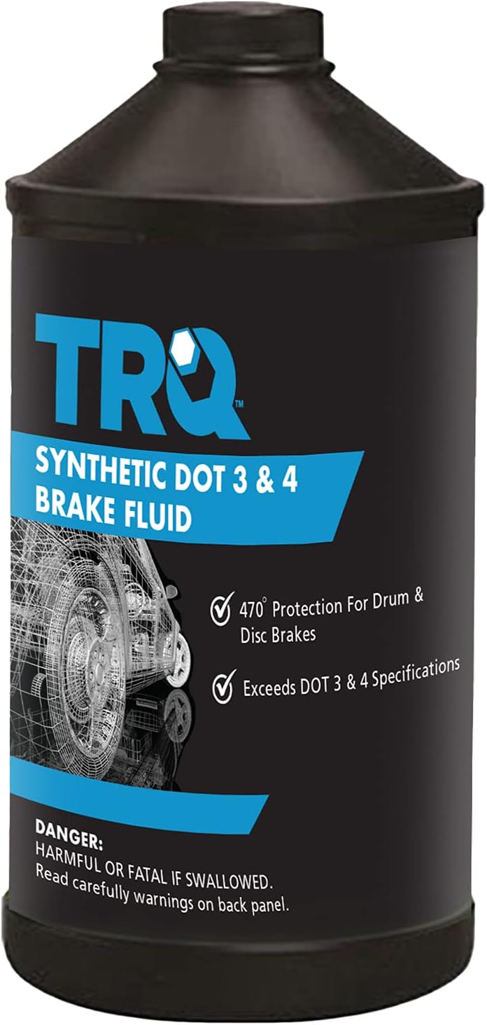 TRQ Front Performance Brake Pad & Rotor Kit, with Chemical Kit Semi-Metallic Premium G-Coated Compatible with 2006-2011 Honda Civic
