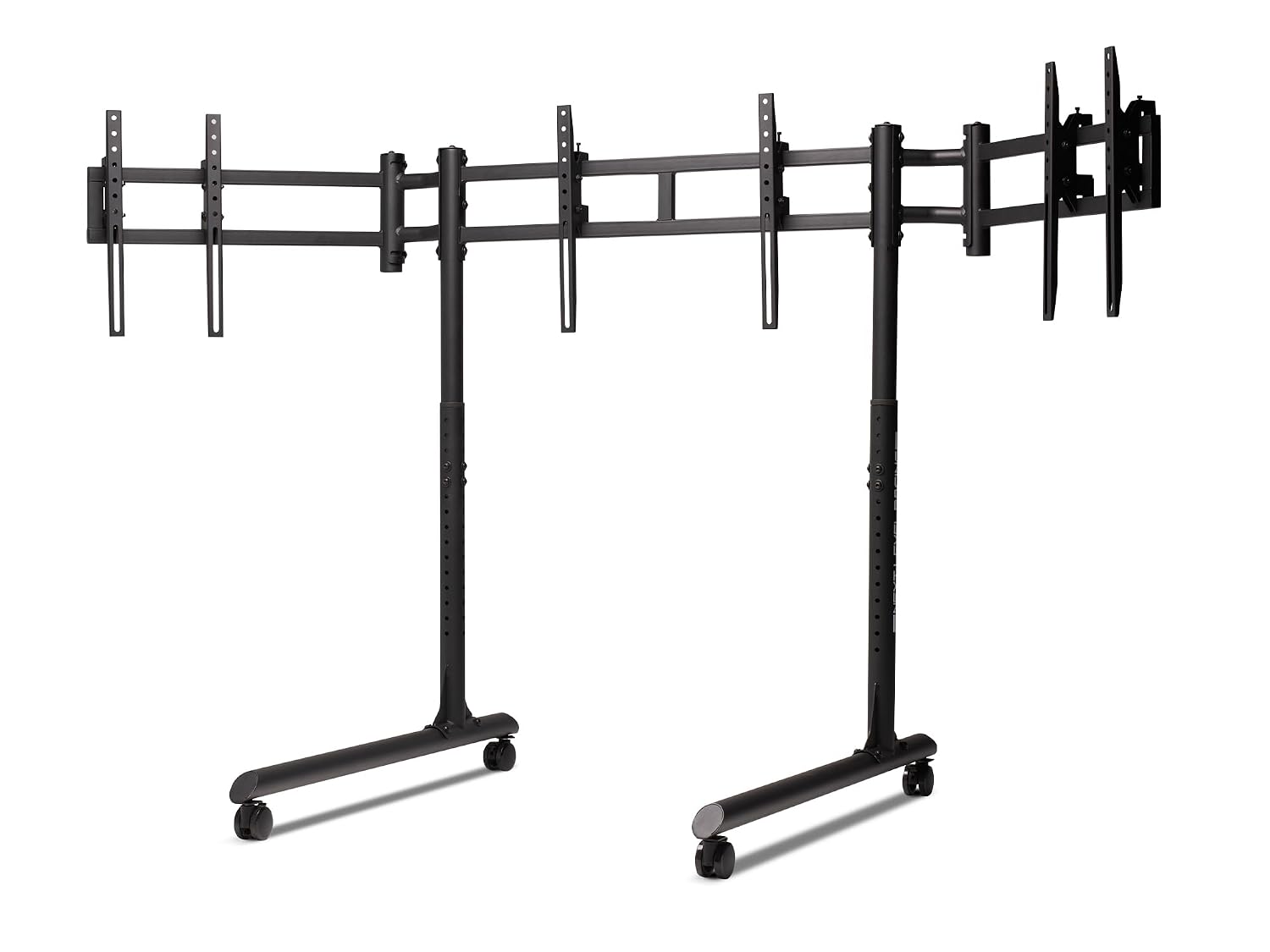 Next Level Racing Round Tube Freestanding Triple Monitor Stand (NLR-R011)