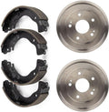 3pcs Rear Brake Drums & Brake Shoes Brake Kit Replace fits Honda Civic 1.8L 2006 2007 2008 2009 2010 2011 2012 2013 2014 2015