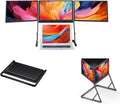 Laptop 3 Screen Extender, Portable 15.6' FHD IPS Monitor, HDMI USB-C Play Multi-Screen Display for Windows/Mac, Productivity Booster Tool