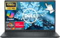Dell Inspiron 15 Laptop, 15.6' FHD Touch Screen Business Laptop Computer, 8-core AMD Ryzen 7 Processor, 16GB RAM 256GB SSD, Windows 11 Laptop, AI Copilot Ready, Black