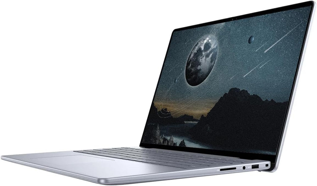Dell Inspiron 16' Touchscreen Laptop, FHD+ Display, 10-core Intel Core 7 150U, 64GB DDR5 RAM, 2TB SSD, Windows 11 Pro, MS Office Lifetime, Backlit Keyboard, Fingerprint Reader, WiFi 6E, Ice Blue