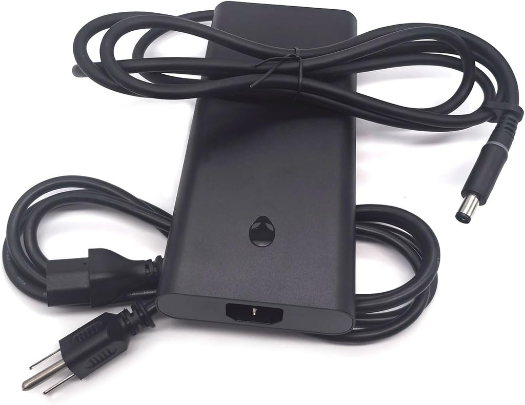 Dell Alienware GAN Laptop Charger 360W Barrel 7.4mm tip,Aliemware M18 X16 M16 X17 R2 AC Adapter, Black, LA360PM230