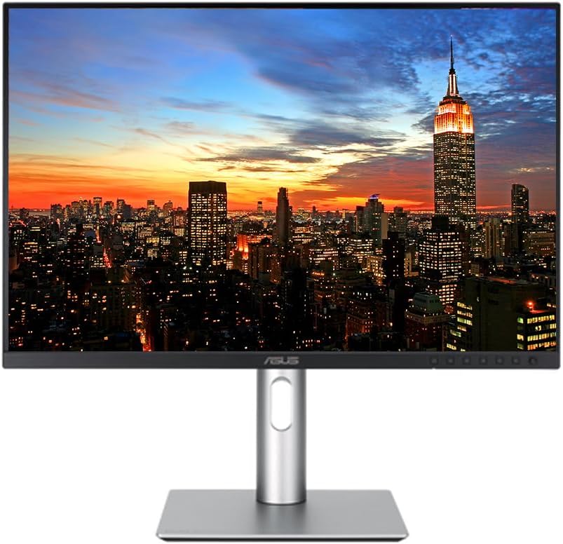 Asus ProArt PA248CRV 24-inch 1920 x 1200 WUXGA IPS Professional Monitor, 2-Pack Bundle with USB-C 96W PD, Daisy Chain DisplayPort, HDMI, USB Hub and Integrated Speakers