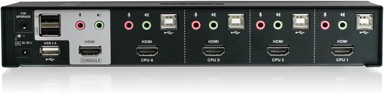 4PORT HDMI KVMP SWITCH WITH