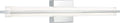 Linea di Liara Dario 30 Inch LED Vanity Light Bar Bathroom Lights Over Mirror and Bathroom Sink Led Light Polished Chrome Modern Bathroom Wall Lighting Fixtures, White Frosted Glass Shade, UL Listed