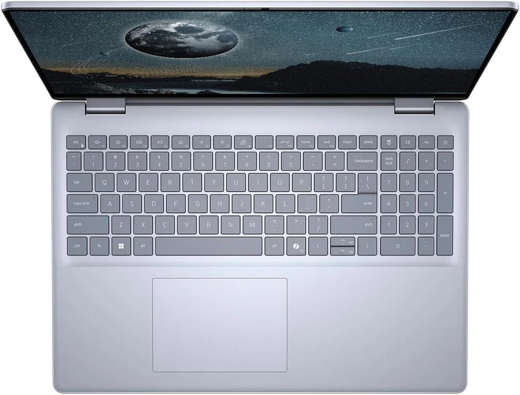Dell Inspiron 16' Touchscreen Laptop, FHD+ Display, 10-core Intel Core 7 150U, 64GB DDR5 RAM, 2TB SSD, Windows 11 Pro, MS Office Lifetime, Backlit Keyboard, Fingerprint Reader, WiFi 6E, Ice Blue