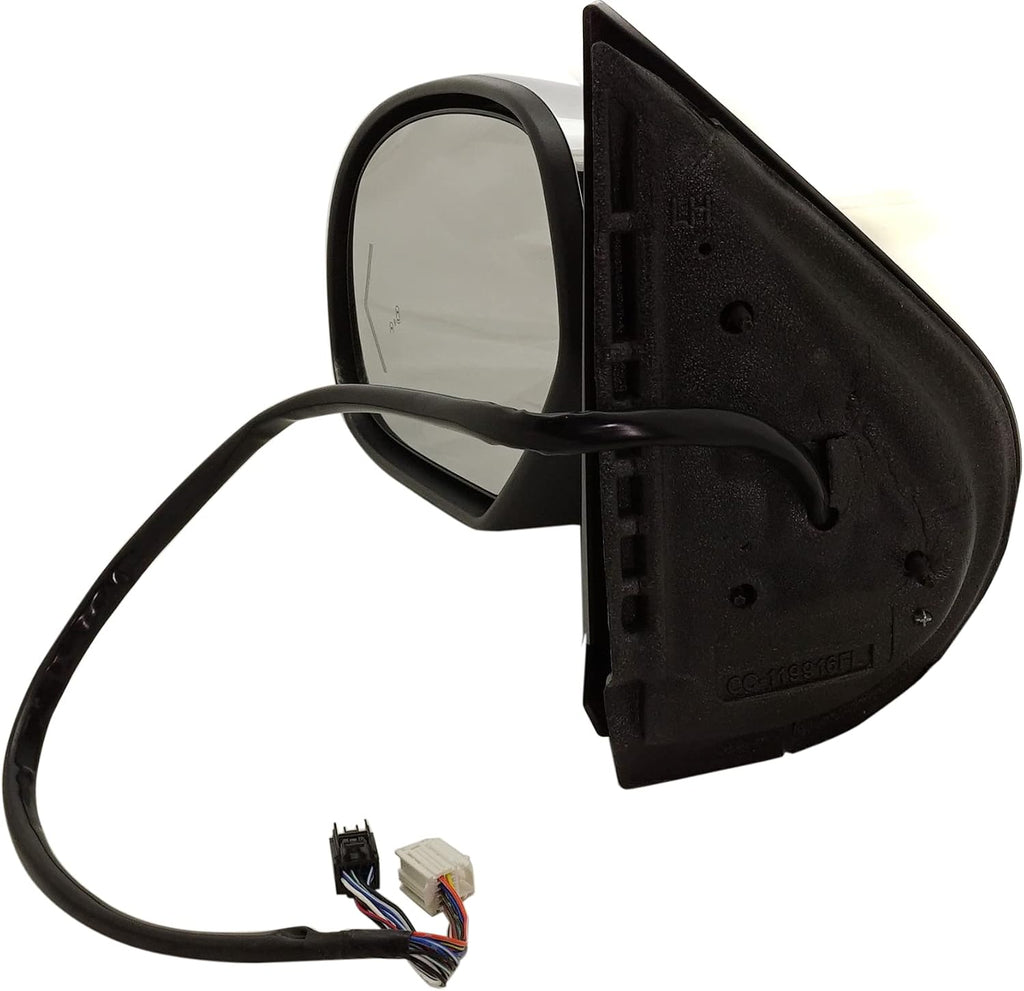 Garage-Pro Driver Side Mirror for Chevrolet Tahoe 2007-2014, GMC Yukon, Yukon XL 1500, With Heated Power Folding, Blind Spot Detection, In-glass Signal Light, Automotive Exterior Accessories