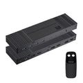 10pcs 8K Displayport HDMI KVM Switch 2x2 2 Monitors 2 Computers USB 3.0 Dual Monitor HDMI+DP KVM Switch with IR Controller