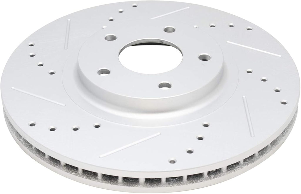 TRQ Front & Rear Performance Rotor Set Compatible with Nissan Murano