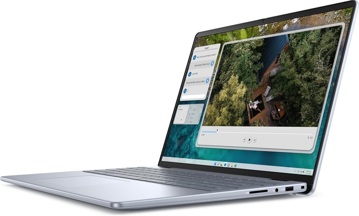 Dell Inspiron 16 Laptop, 16' FHD+ Display, AMD Ryzen 7-8840U, 64 GB DDR5, 1 TB SSD, Wi-Fi 6E, Backlit Keyboard, Windows 11 Pro