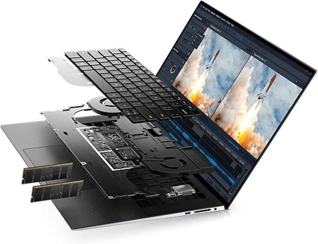 Dell Precision 5550 Workstation Laptop | 15.6' 1920x1200 FHD+ | Core i7-10750H - 512GB SSD Hard Drive - 32GB RAM - Nvidia Quadro T1000 | 6 cores @ 5 GHz - 4GB GDDR6 Win 11 Pro Silver (Renewed)
