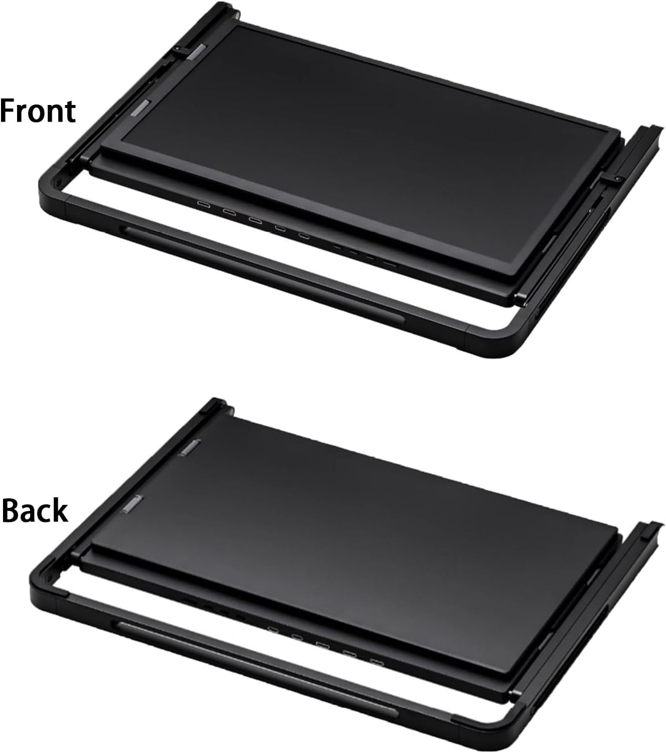Laptop dual monitors, monitor extender, portable laptop screen extender, 15.6-inch HD external monitor, plug-and-play compatible with Mac, Windows, and Android. Devices for business and creative work