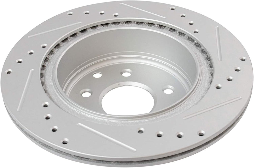 TRQ Front & Rear Performance Rotor Set Compatible with Nissan Murano