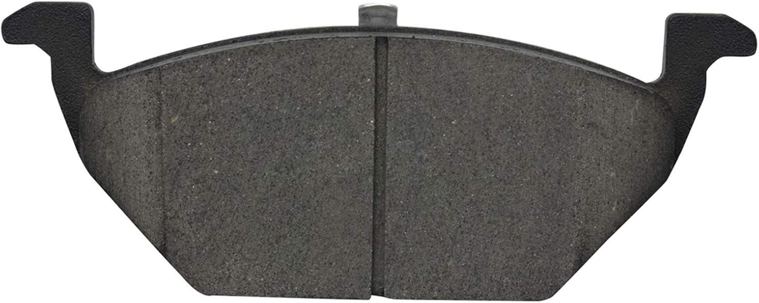 TRQ Performance Front Brake Pad and Rotor Set Ceramic Vented Coated Rotors Calipers Compatible with 2005 Volkswagen Jetta