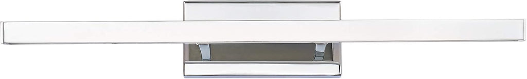 Parallax 18in LED Up or Down Bathroom Vanity or Wall Light 3-CCT 2700K-3000K-3500K Set to 2700K in Chrome