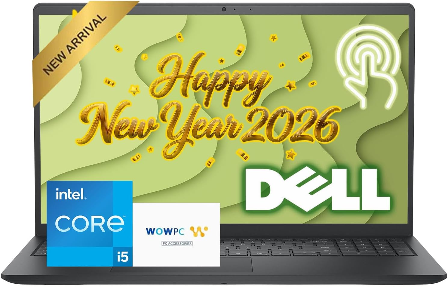 Dell Inspiron 15.6' FHD Touchscreen Laptop | 13th Gen Intel Core i5-1334U CPU | 64GB RAM | 4TB PCIe SSD | Wi-Fi6 | FHD 1080p Webcam | Copilot AI | Long Battery Life | Windows 11 | WOWPC USB
