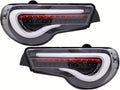Exterior Accessories lights - LED Tail Lights Sequential Signal Turn Signal Black Housing/White bar Compatible With 2012-2021 Toyota 86 Subaru BRZ Scion FRS ZN6/ZC6 Gen1