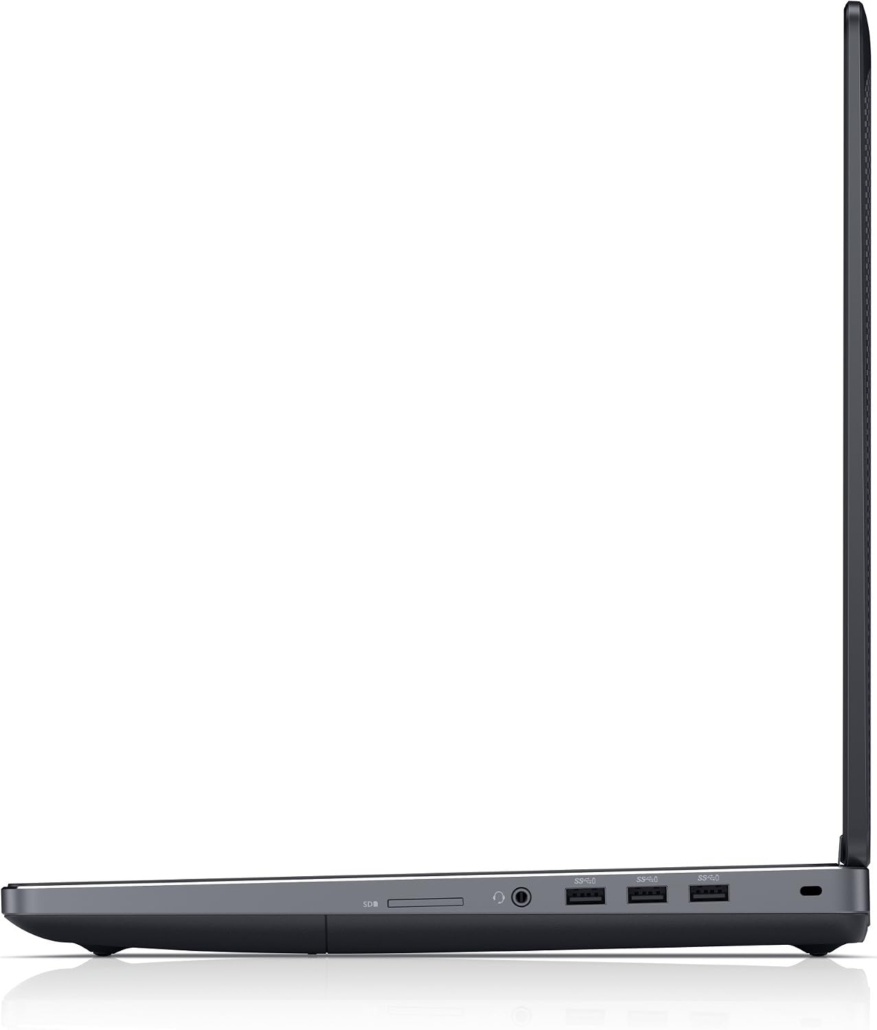 Dell Precision 7720 7720 Laptop (Windows 10 Pro, Intel i7-6820HQ, 17.3' LCD Screen, Storage: 500 GB, RAM: 8 GB) Black