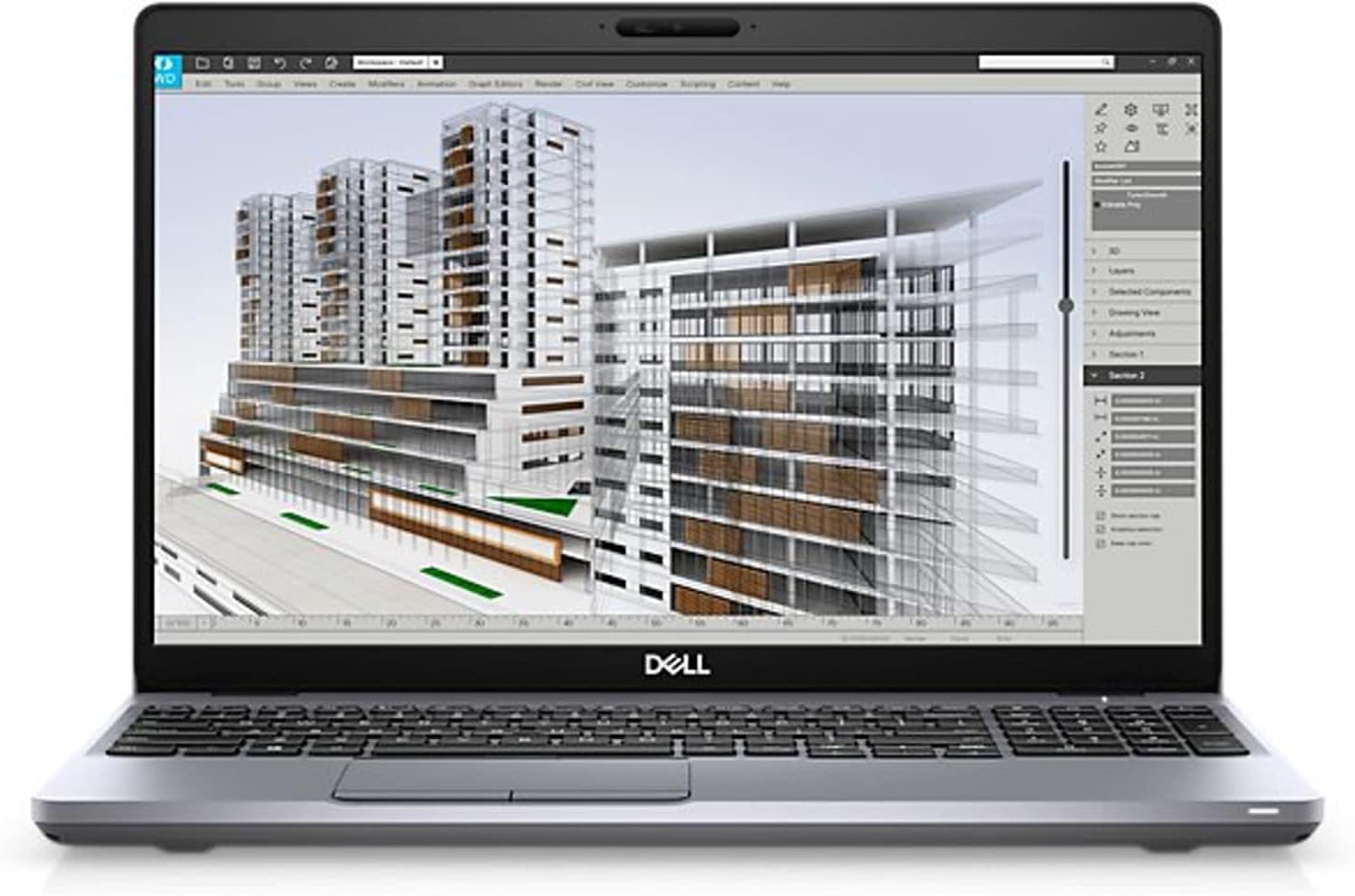 Dell Precision 3551 15.6-Inch Full HD Display Mobile Workstation Intel Core i7-10850H Processor 32GB RAM 512GB SSD NVIDIA Quadro Windows 11 Pro (Renewed)
