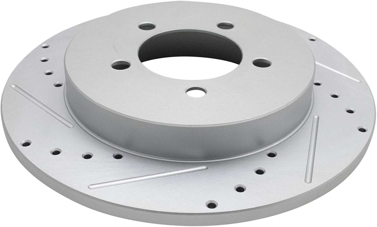 TRQ Performance Front and Rear Brake Rotor Set G Coated Drilled and Slotted Compatible with 2002-2005 Ford Explorer 2002-2005 Mercury Mountaineer